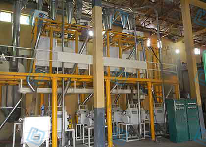 埃塞俄比亚40T/D小麦制粉厂项目