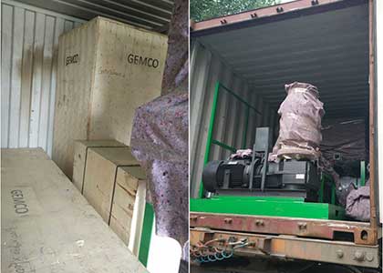 小型移动颗粒生产线成功交付给加拿大客户